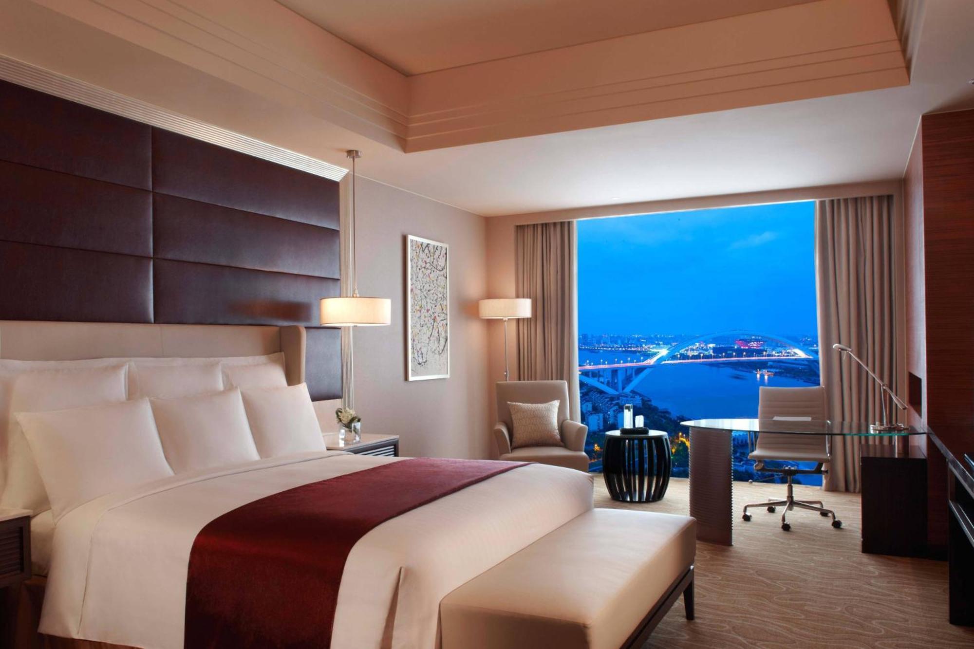 Shanghai Marriott Hotel Riverside Buitenkant foto