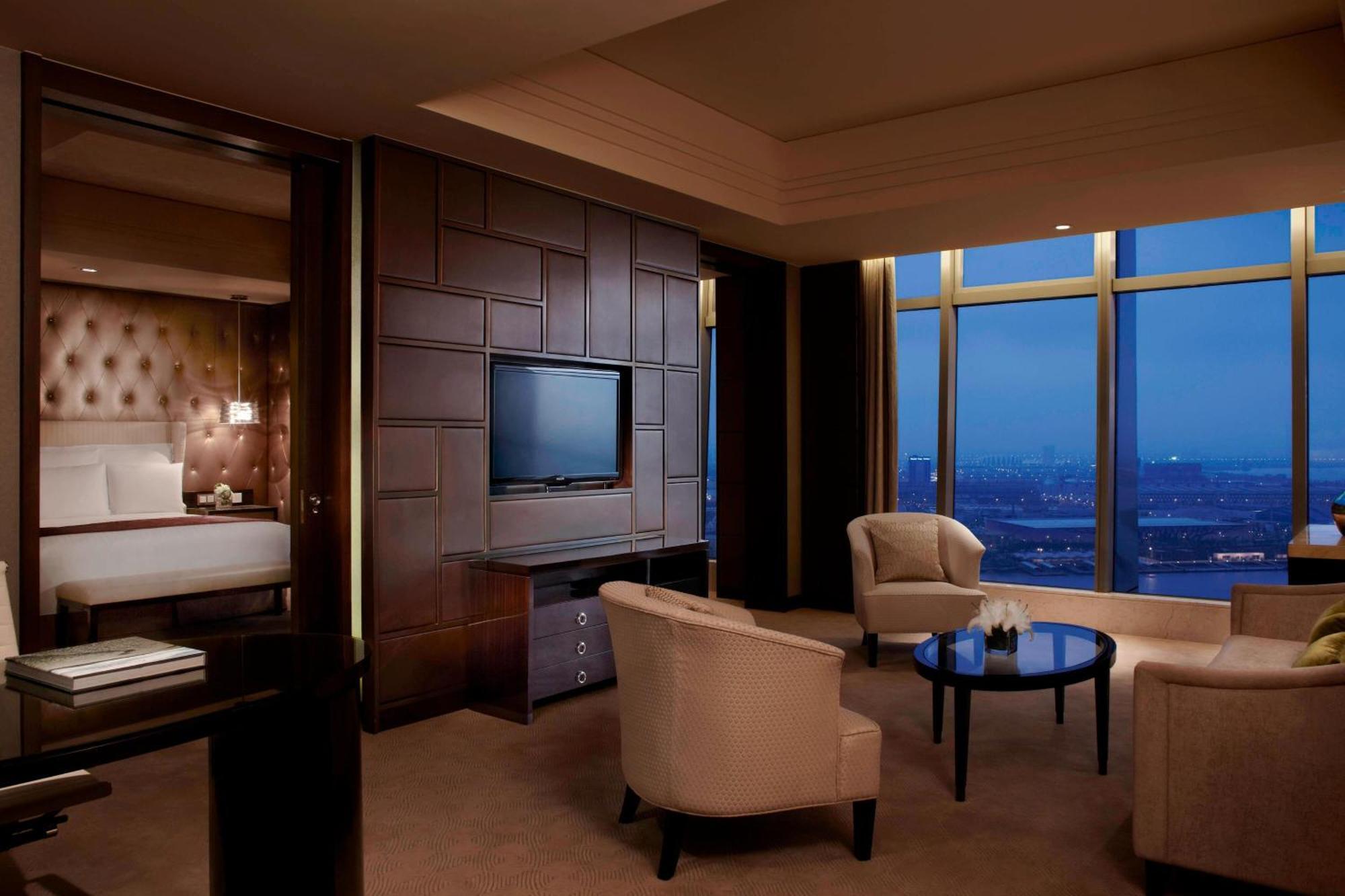 Shanghai Marriott Hotel Riverside Buitenkant foto