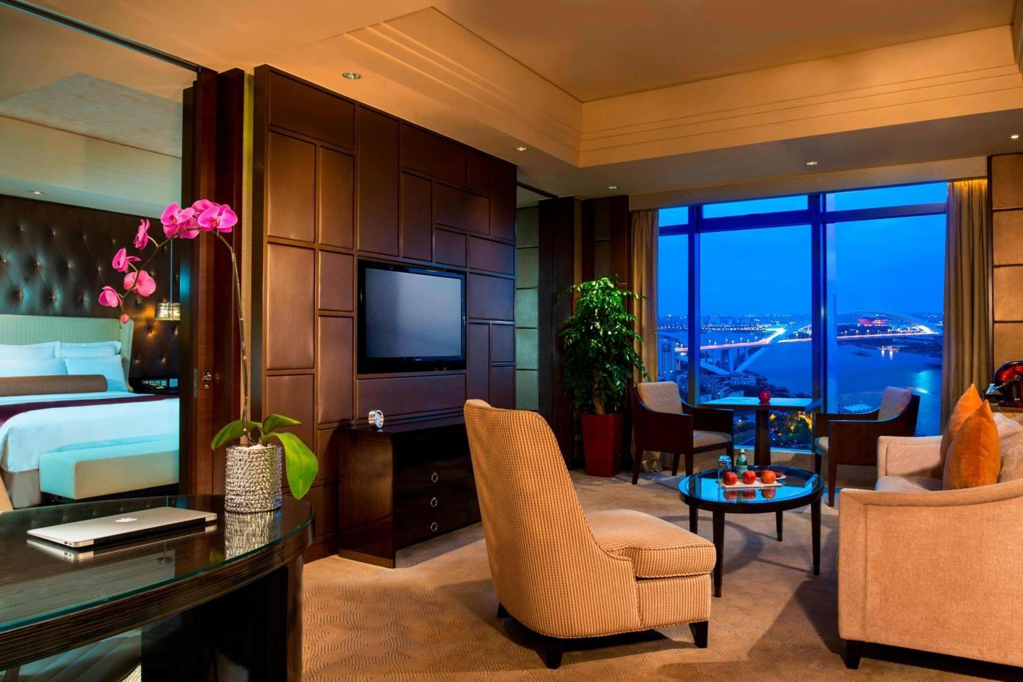 Shanghai Marriott Hotel Riverside Buitenkant foto