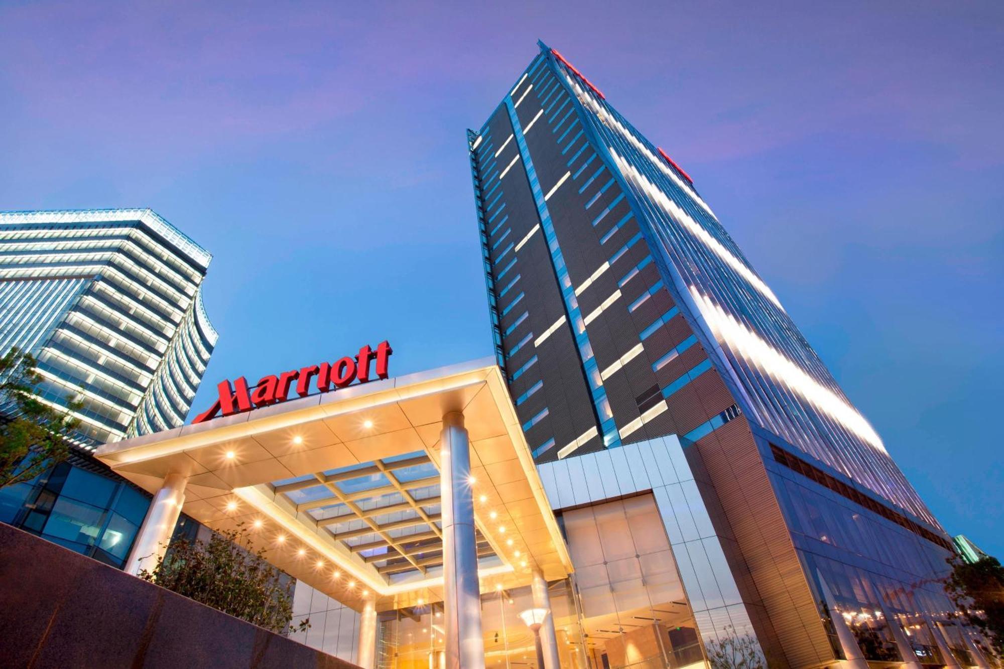 Shanghai Marriott Hotel Riverside Buitenkant foto