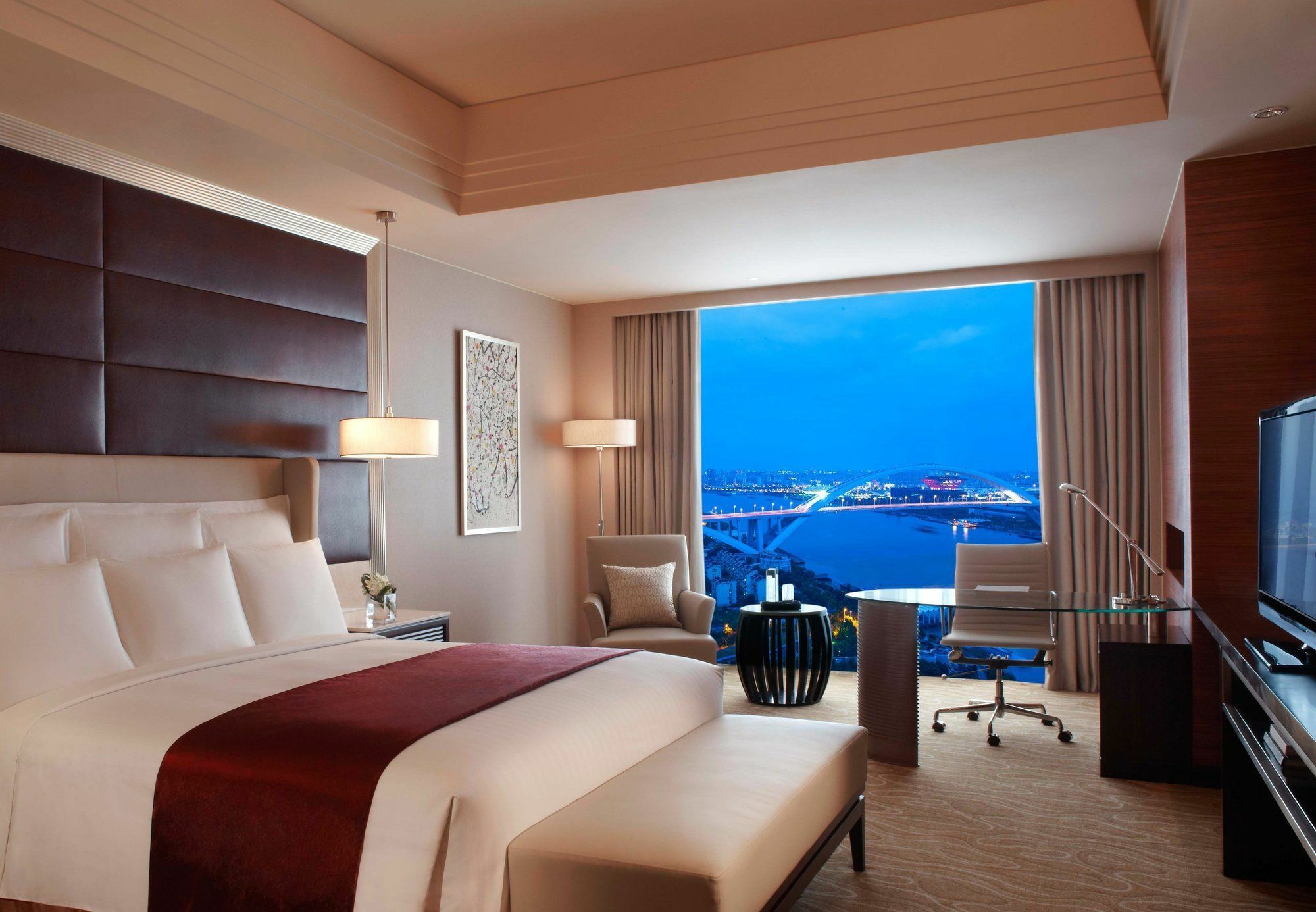 Shanghai Marriott Hotel Riverside Buitenkant foto