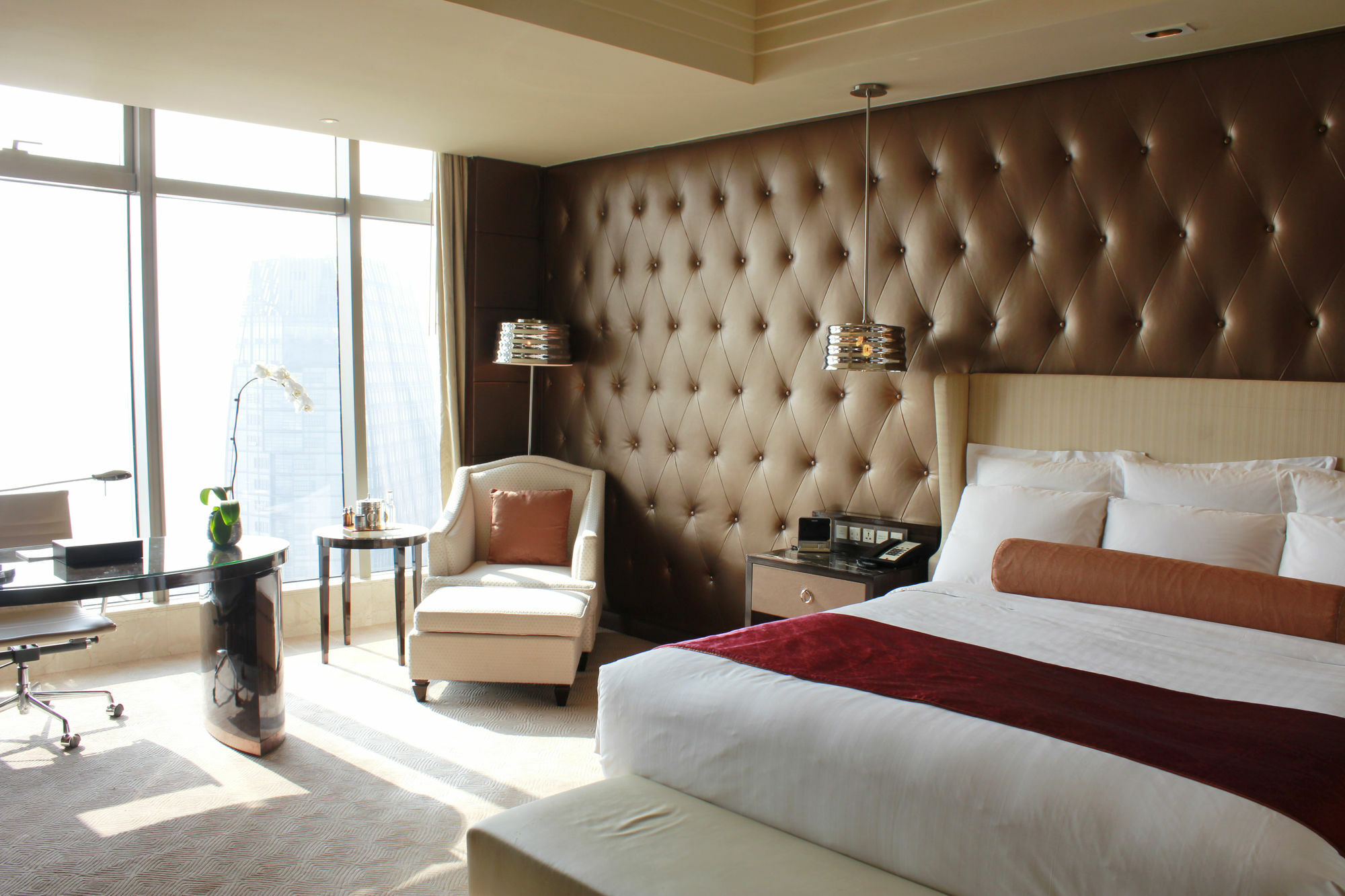 Shanghai Marriott Hotel Riverside Buitenkant foto